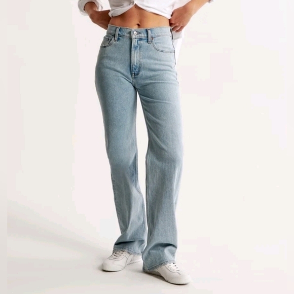 Abercrombie & Fitch Denim - ⭐️ Abercrombie & Fitch 90s Relaxed High-Rise Wide-Leg Jeans 30 / 10S #1217